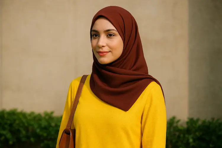 Hijab Mahogany - Hangat & Elegan
