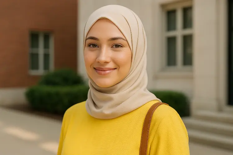 Hijab Oatmilk - Natural & Chic