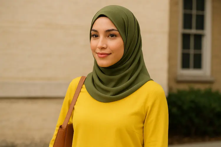 Hijab Olive - Trendy & Stylish