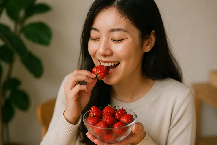 Stroberi - Si Merah Manis Penjaga Ingatan